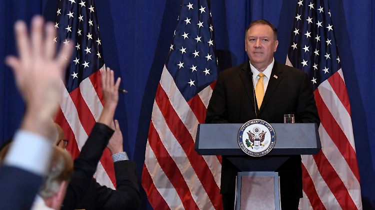 Steckt nun endgültig in der Ukraine-Affäre mit drin: Mike Pompeo.