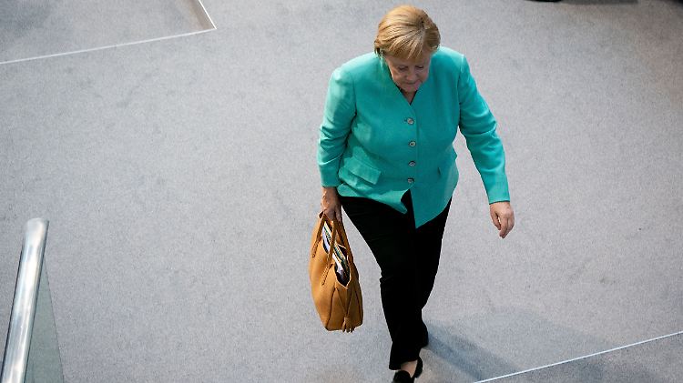 Merkel dringt auf die Angleichung der Lebensverhältnisse.
