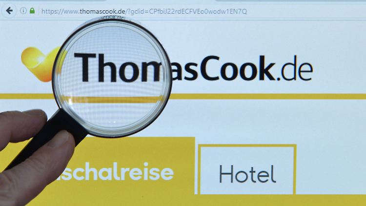 Kunden sollten E-Mails mit dem Betreff "Wichtig: Erstattung Ihrer Thomas Cook-Reise" löschen.