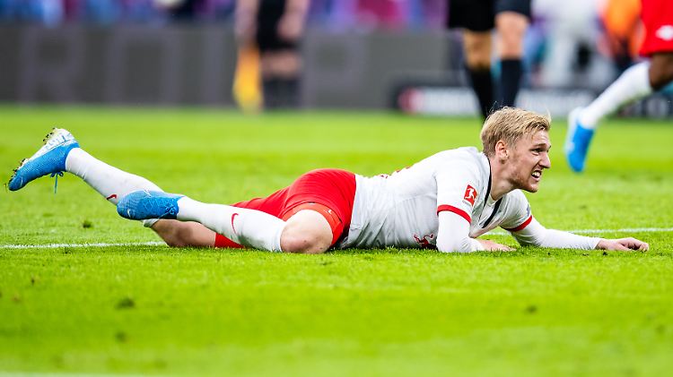 Emil Forsberg fand nicht viel Positives am Auftritt von RB Leipzig.