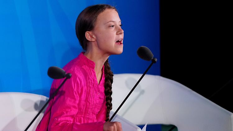 Für Death Metal ein wenig zu farbenfroh gekleidet: Greta Thunberg.