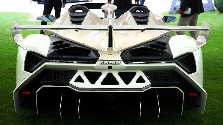 Diesen schicken Flitzer gibt es nur neun Mal auf der Welt: Der Lamborghini von Teodorin Obiang gehört jetzt für 7,6 Millionen Euro einem andern. 