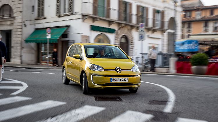 Die optischen Veränderungen am VW e-Up sind nur bei sehr genauer Betrachtung zu sehen.