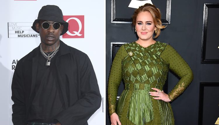 Der Rapper Skepta und die Sängerin Adele könnten das neue Musik-Traumpaar werden.