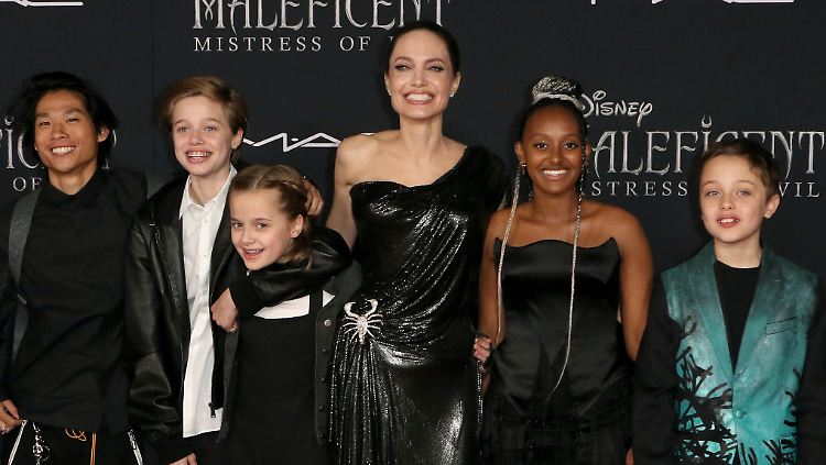 Angelina Jolie brachte ihre Kinder mit zur Premiere ihres neuen Kinofilms.