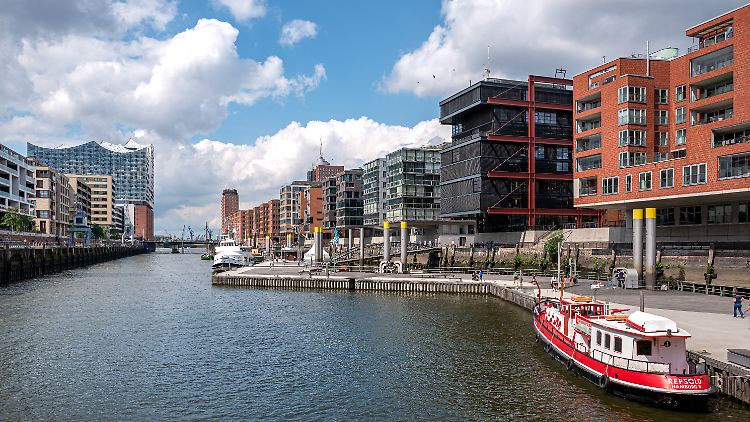 Nicht nur in der Hafencity lebt's sich teuer: In Hamburg waren die Nettokaltmieten 2018 am höchsten.