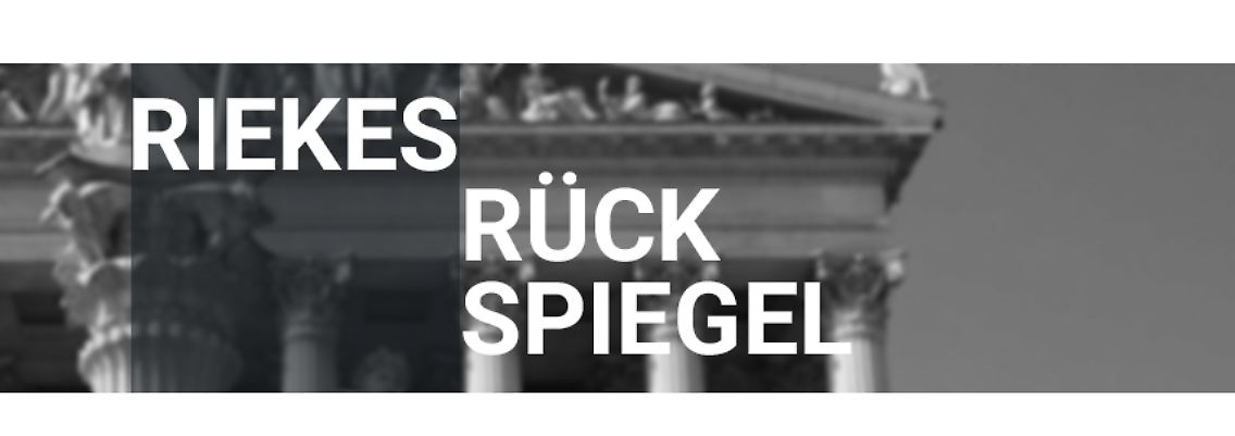 Redakteur Christoph Rieke wirft in "Riekes Rückspiegel" täglich einen Blick in die Vergangenheit.