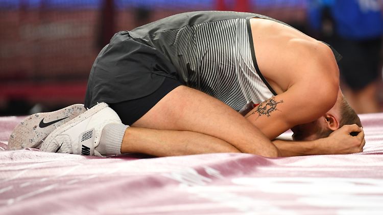 Körperlich topfit, mental nicht in WM-Form: Hochspringer Mateusz Przybylko.