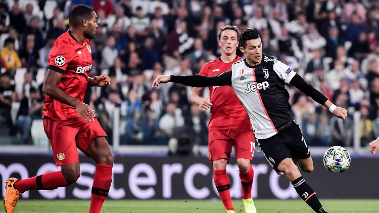 Cristiano Ronaldo verzweifelte gegen Bayer Leverkusen lange an sich selbst, dann traf der Superstar aber doch noch.
