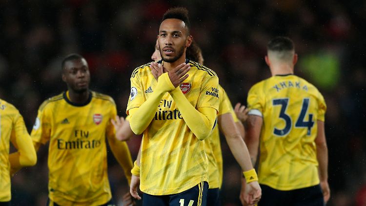 Pierre-Emerick Aubameyang findet Watzkes Seitenhieb nicht lustig.