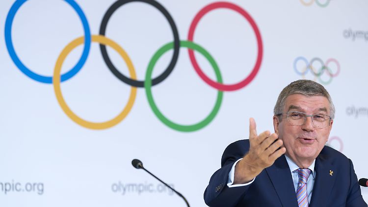 IOC-Präsident Bach will vier Jahre weitermachen.