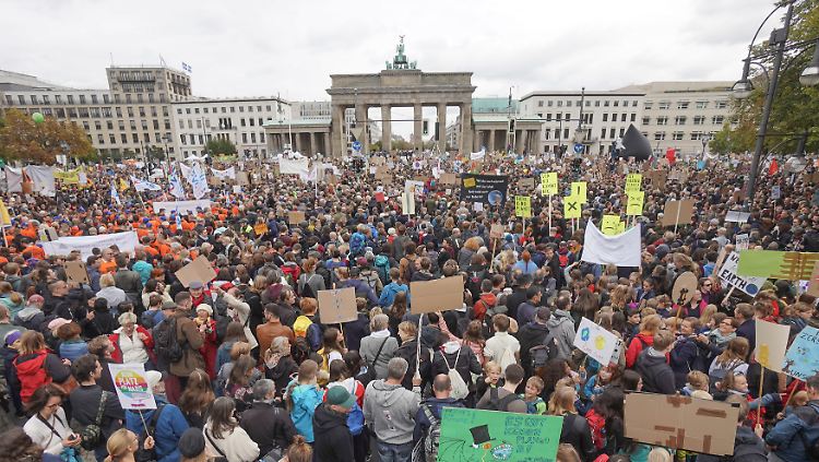 In Berlin demonstrierten beim globalen Klimastreik von Fridays for Future am 20. September Zehntausende Menschen.