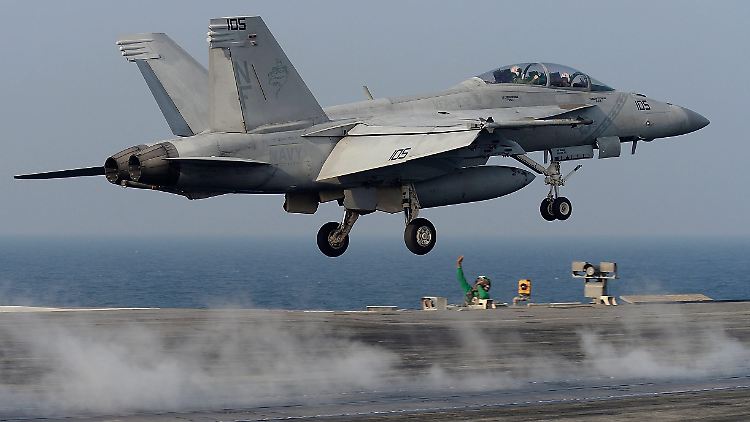 Könnten die Eurofighter abhängen: US-Kampfflugzeuge vom Typ F-18.