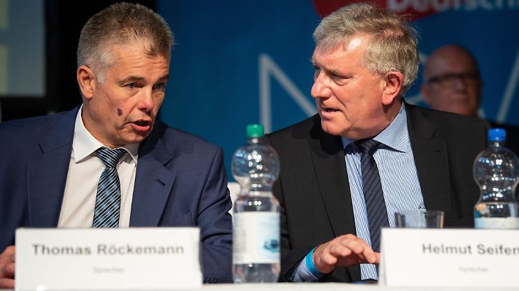 Zerstrittenes Ex-Führungsduo: Thomas Röckemann und Helmut Seifen (re.).