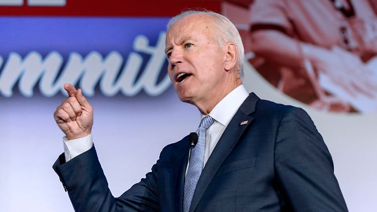 Will der Präsidentschaft Trumps ein Ende setzen: Joe Biden.