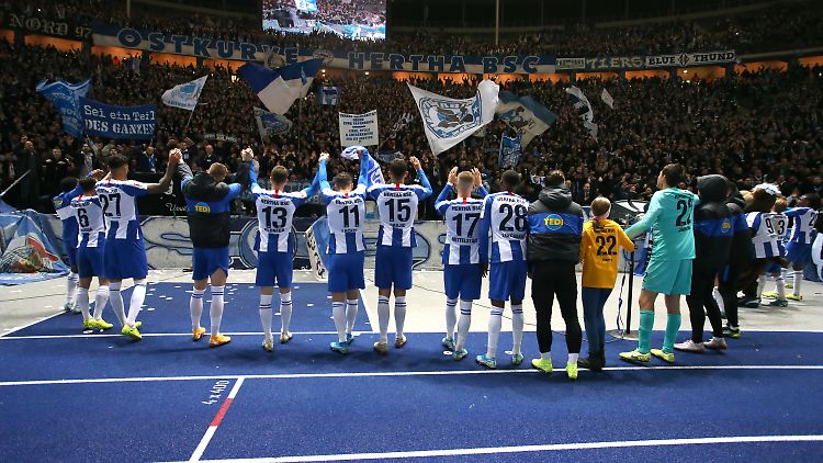 Bis die Hertha-Fans ihre Mannschaft wieder live sehen, dürfte es noch dauern.
