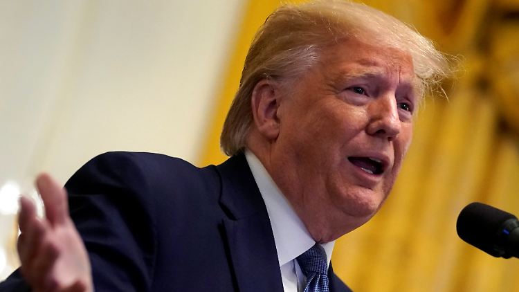 US-Präsident Donald Trump weist alle Vorwürfe zurück.
