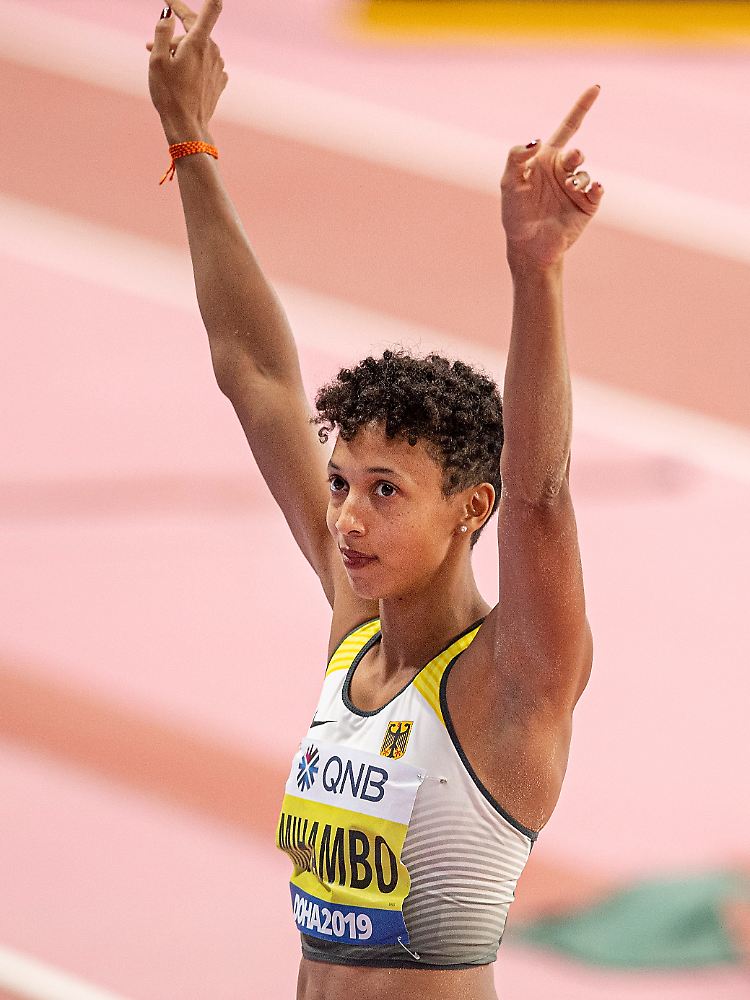 Deutsche Meisterin, Europameisterin, Weltmeisterin: Malaika Mihambo holt Gold in Doha.