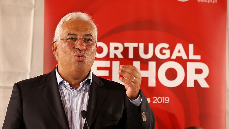 Hat Grund zur Freude: Ministerpräsident Antonio Costa kann sogar Stimmzuwächse verbuchen. 