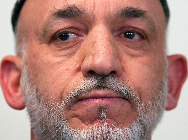 "Wir werden alle nur möglichen Sicherheitsvorkehrungen treffen": Präsident Hamid Karsai.
