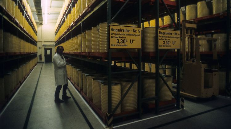 Seit 1984 lagert im Zwischenlager Gorleben radioaktiver Müll (Foto von 1986).