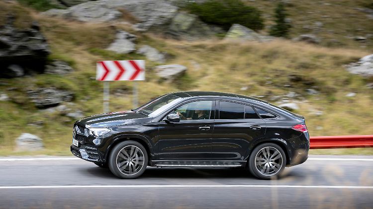 Beim GLE Coupé wurde der Radstand im Vergleich zum GLE für die Sportlichkeit verkürzt.