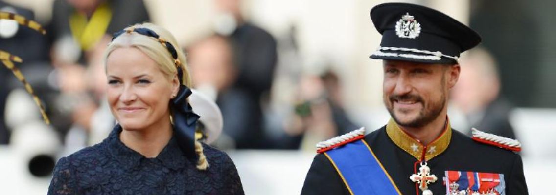 Kronprinzessin Mette-Marit und Kronprinz Haakon von Norwegen. Foto: Frank May/dpa