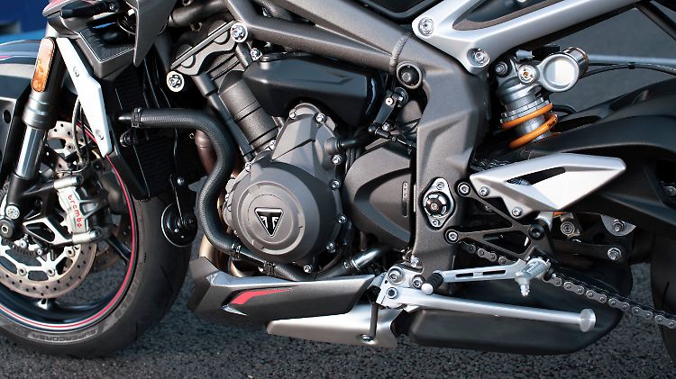 Beim Update der Triumph Street Triple RS wurde auch das Sechsganggetriebe überarbeitet.