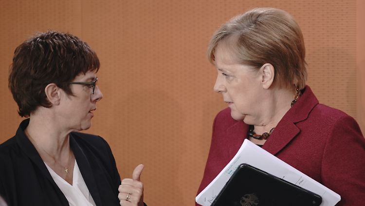Das Bundeskabinett tagte im Kanzleramt und verabschiedete das Klimapaket.