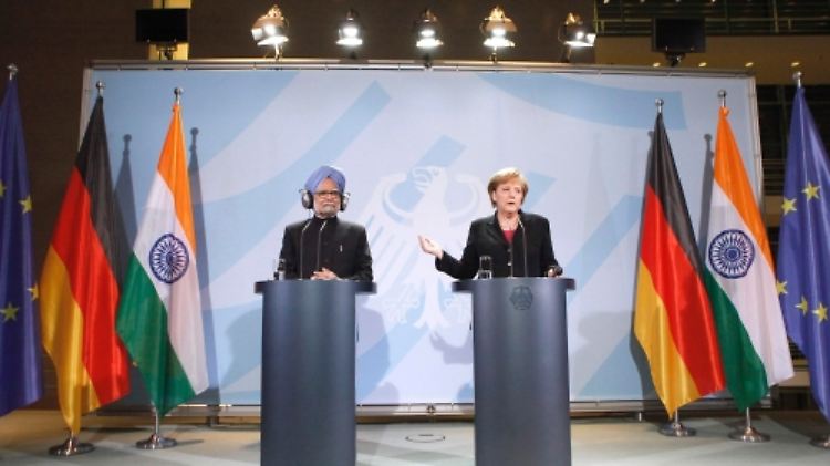 Lobende Worte aus Indien: "Deutschland ist der Wirtschaftsmotor der Welt und für uns einer der wichtigsten Handelspartner."