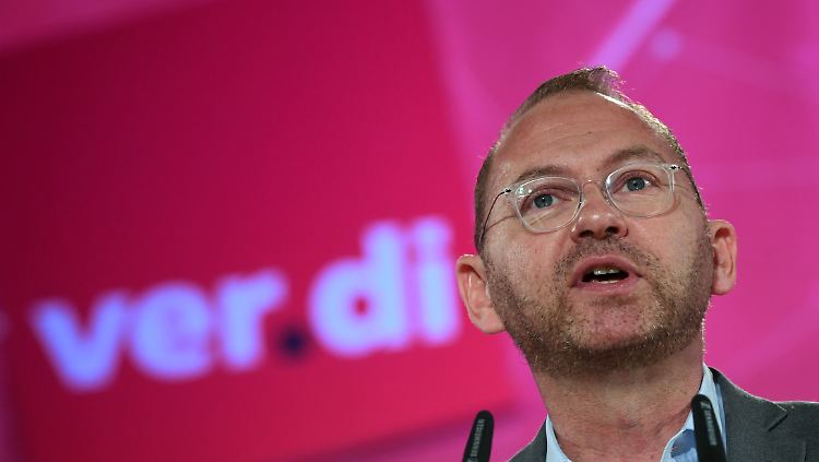 Verdi-Chef Frank Werneke rechnet mit einer Wirtschaftskrise in Deutschland.