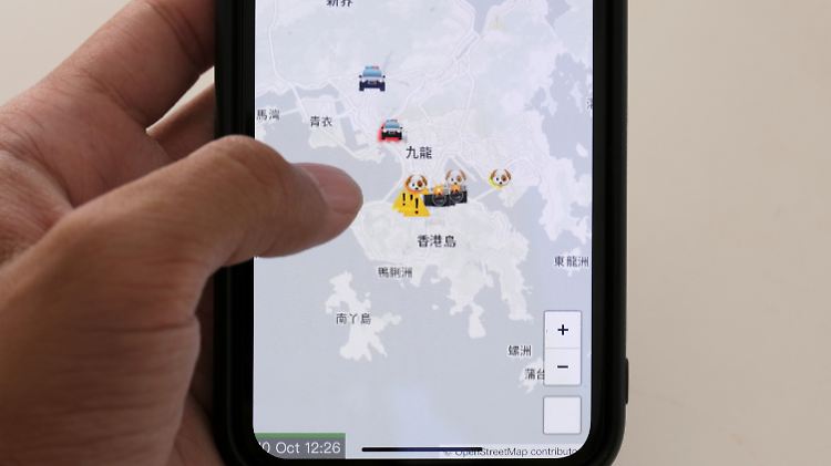 Hongkongmap.live informiert über Vorkommnisse in der Sonderverwaltungszone.