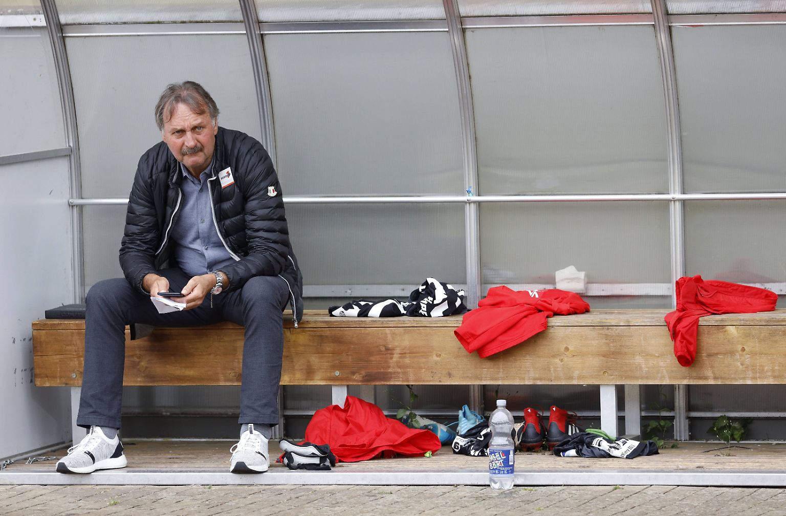 "Ich kriege keine Probleme mit den Spielern. Ich bin ja selber ein Problemfall."