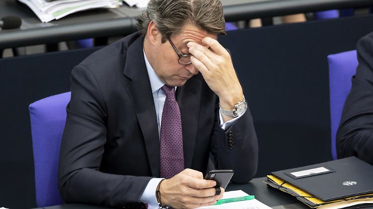 Verkehrsminister Scheuer muss die Kostenexplosion verantworten. 