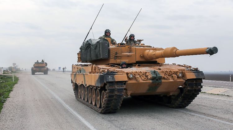 Kein Nachschub aus Deutschland: Die Bundesregierung will keine Rüstungsexporte genehmigen, die durch die Türkei in Nordsyrien eingesetzt werden könnten.