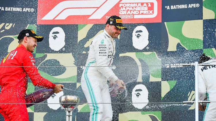 Valtteri Bottas gewinnt, Mercedes feiert, Vettel kämpft - und verspielt seine letzte Chance.