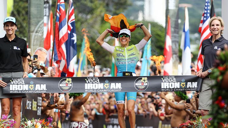 Nie zuvor gewann eine Deutsche den Ironman - jedenfalls nicht ohne Doping.