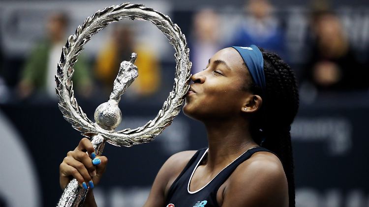 Nur acht Spielerinnen waren bei ihrem ersten Turniersieg jünger als Coco Gauff.