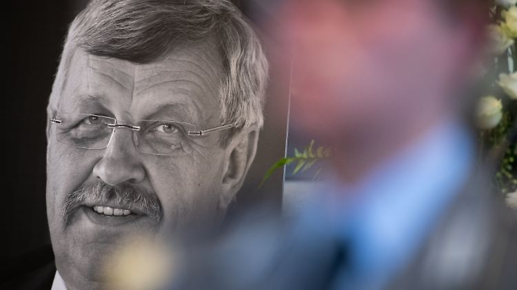 Am 2. Juni war der Kasseler Regierungspräsident Walter Lübcke an seinem Haus bei Kassel erschossen worden