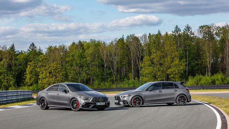 Mercedes setzt bei seinen Sportlern auf Allradantrieb.