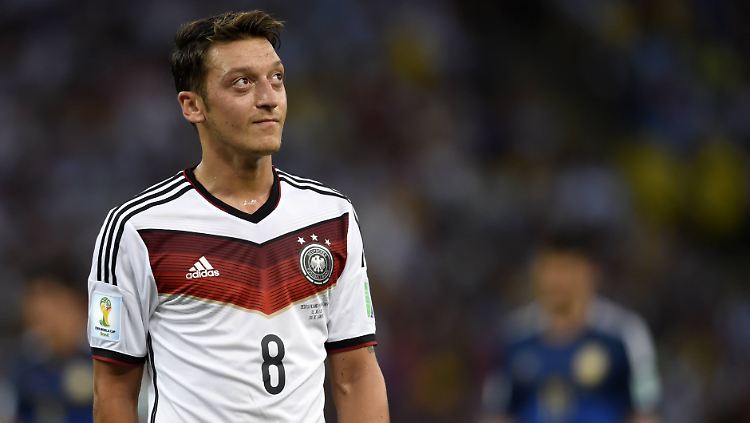 Mesut Özil im WM-Finale 2014 gegen Argentinien.