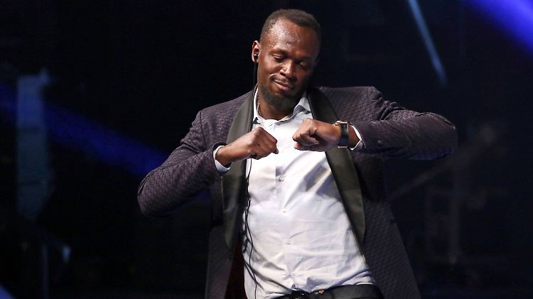 Lernt auch mal das Neue Nationalstadion von Japan kennen: Usain Bolt.