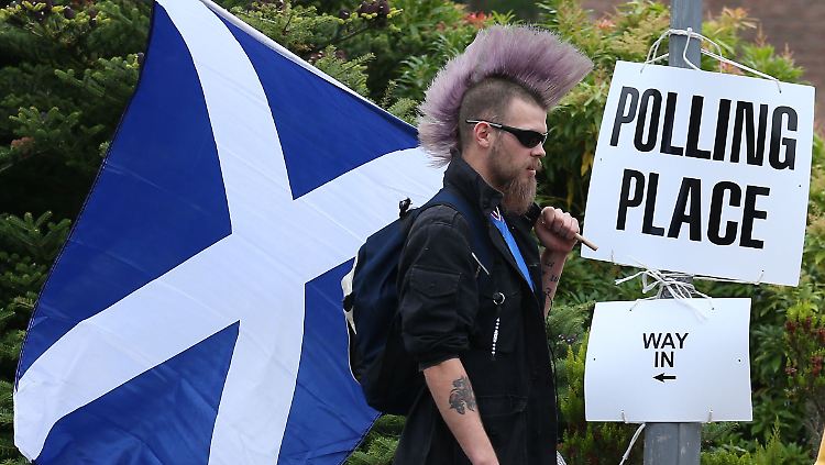 Neue Volksabstimmung 2020? Das britische Parlament muss einem neuen schottischen Unabhängigkeitsreferendum zustimmen.