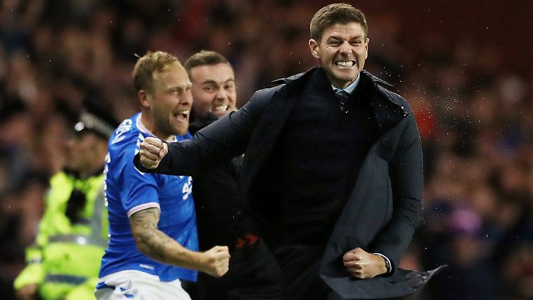 Führt die Glasgow Rangers nach und nach zurück zum Erfolg: Steven Gerrard, nun energisch als Trainer.