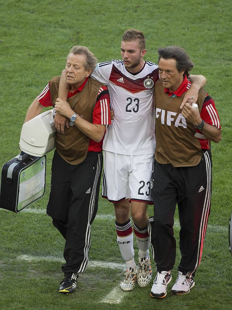 Sichtbar benommen wurde Kramer im WM-Finale 2014 ausgewechselt.
