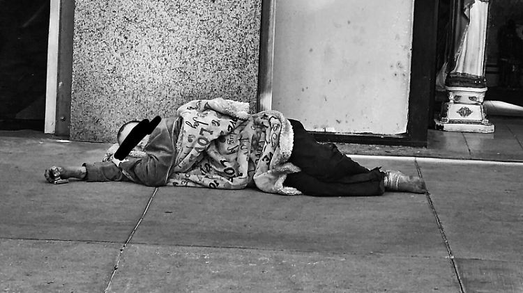 Im Großraum Los Angeles leben offiziell rund 59.000 Menschen auf der Straße.