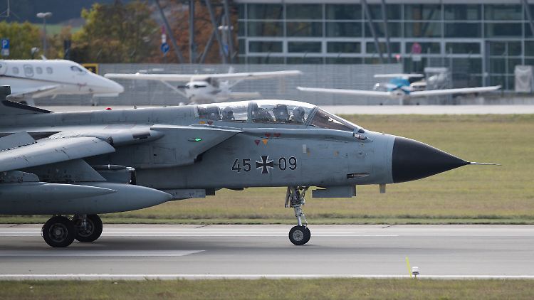 Die deutsche Luftwaffe ist Teil eines großen Nato-Manövers.