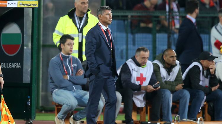 Tritt zurück: Bulgariens Fußball-Nationaltrainer Krassimir Balakow.
