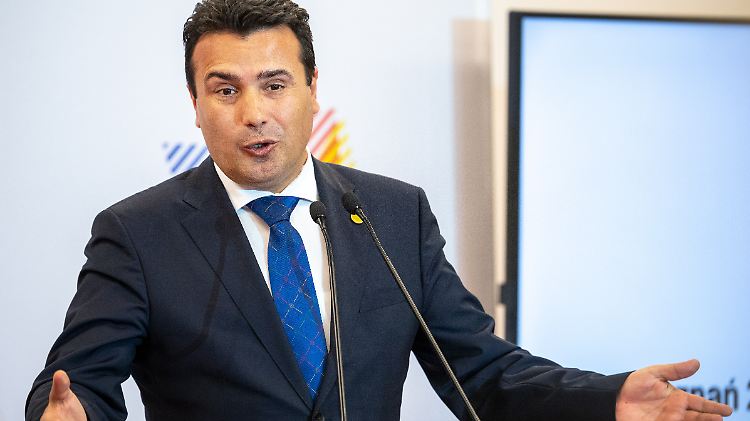 Nordmazedoniens Regierungschef Zoran Zaev.