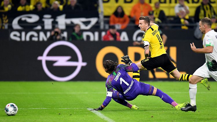Reus' fünfter Treffer in dieser Bundesliga-Saison machte den Unterschied im Borussia-internen Duell.